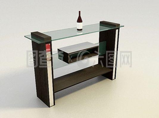 紅酒展示柜3D模型 商業(yè)展示與家居美學(xué)的數(shù)字化呈現(xiàn)
